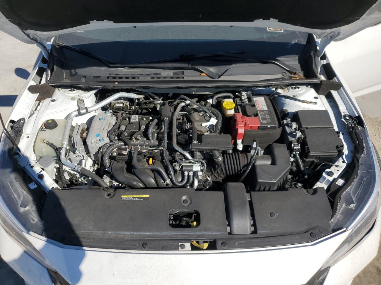 2022 Nissan Sentra VIN 3N1AB8DV5NY262843 Copart auction photo, front end damage thumbnail 12