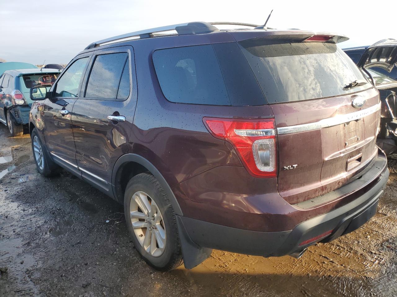 2011 Ford Explorer VIN 1FMHK8D85BGA09942 Copart auction photo, side damage thumbnail 2