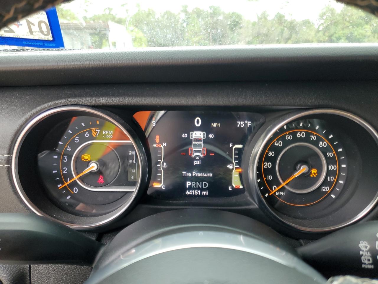 2019 Jeep Wrangler VIN 1C4HJXEG5KW559641 Copart auction photo, front end / rear end damage thumbnail 9