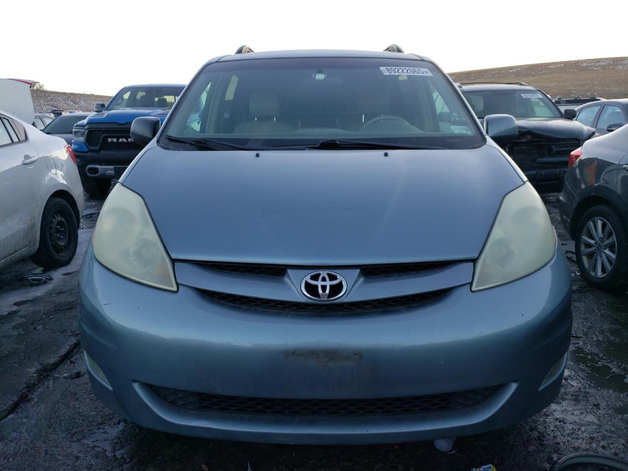 2006 Toyota Sienna VIN 5TDZA22C06S515416 Copart auction photo, front end / side damage thumbnail 5