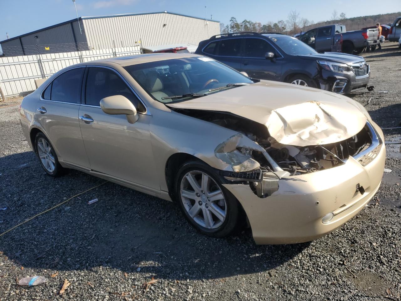 2008 Lexus ES VIN JTHBJ46G482176582 Copart auction photo, front end damage thumbnail 4