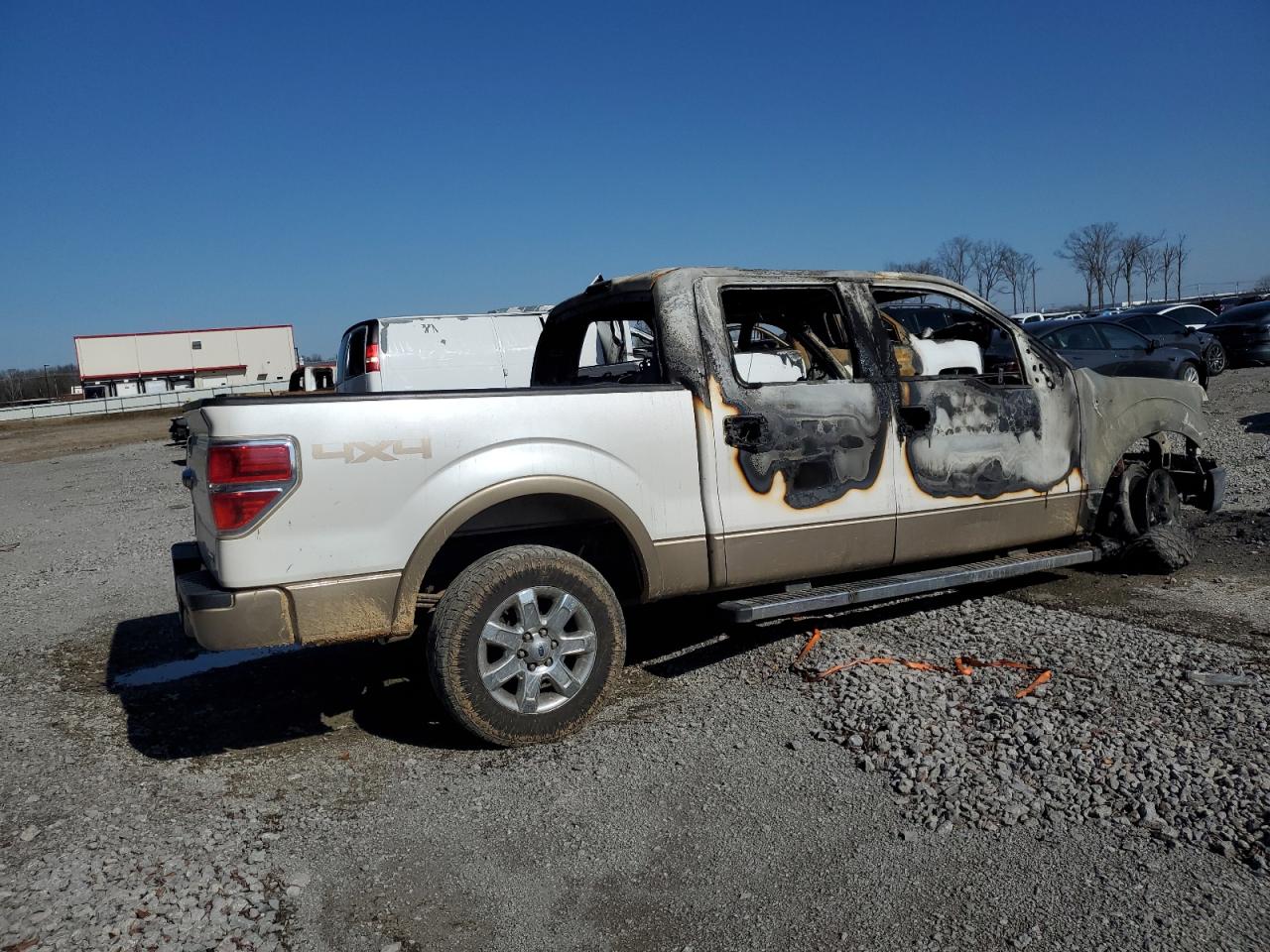 2013 Ford F-150 VIN 1FTFW1EFXDKG18531 Copart auction photo, burn damage thumbnail 3