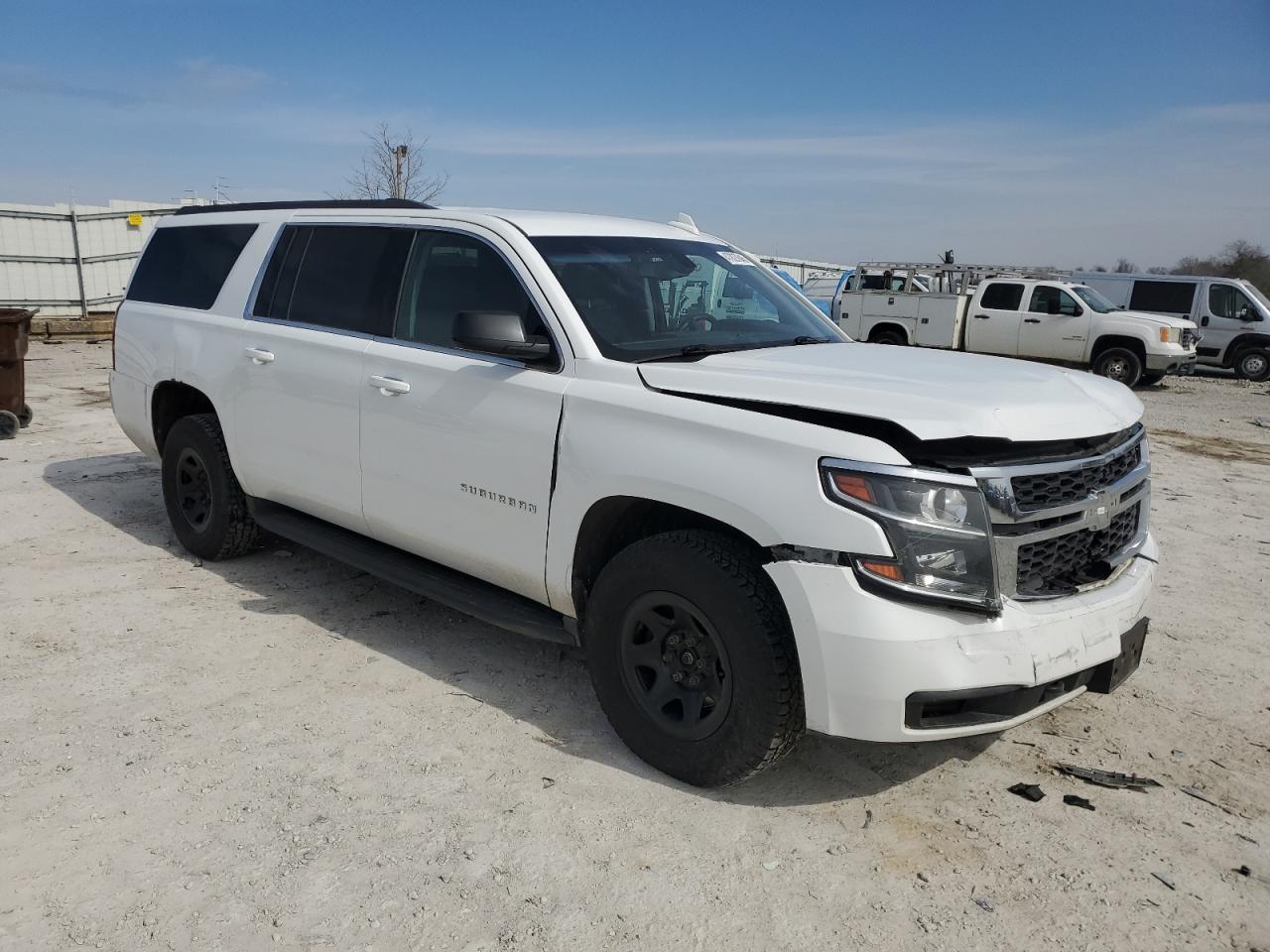 2017 Chevrolet Suburban VIN 1GNSKKECXHR240396 Copart auction photo, front end / rear end damage thumbnail 4