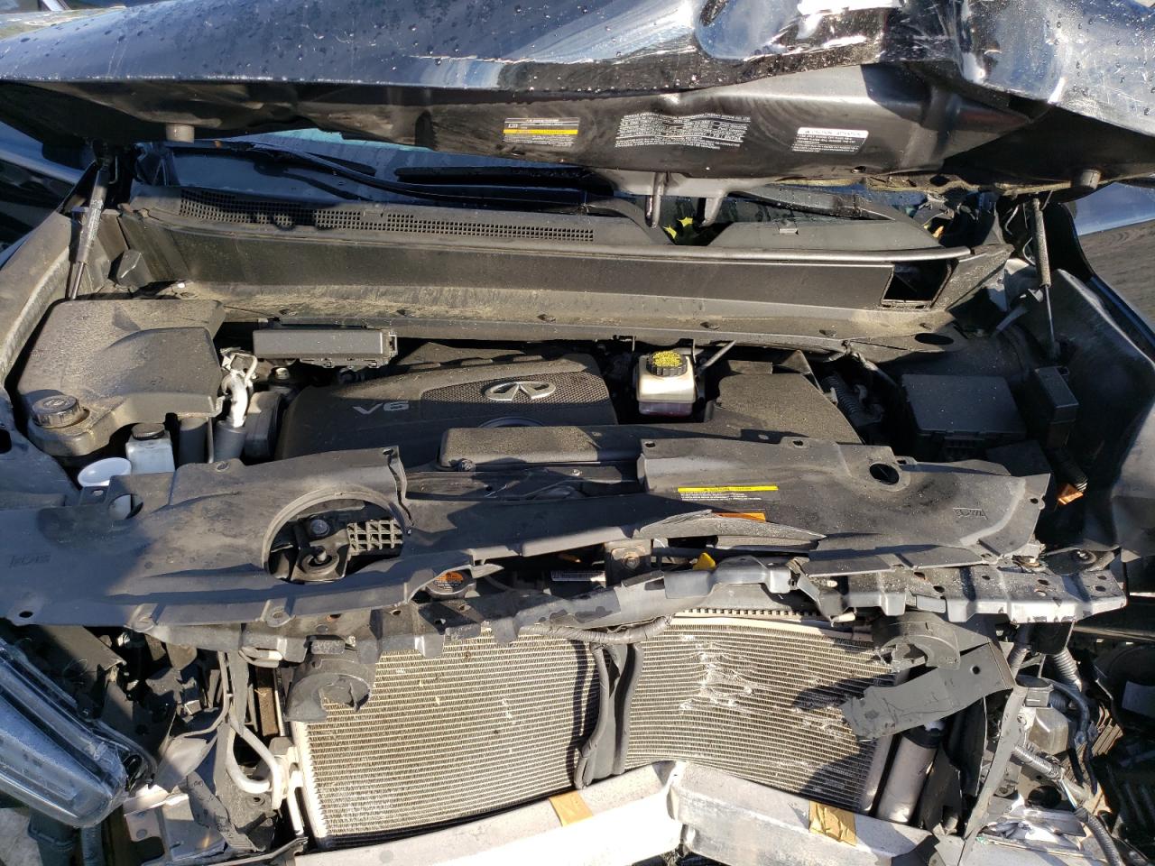 2020 Infiniti QX60 VIN 5N1DL0MM7LC515971 Copart auction photo, front end / minor dent/scratches damage thumbnail 12