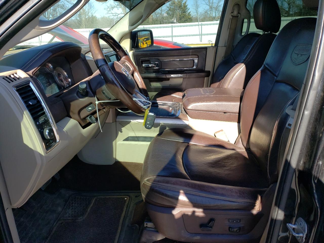 2017 RAM 1500 VIN 1C6RR7PT9HS633822 Copart auction photo, front end damage thumbnail 7