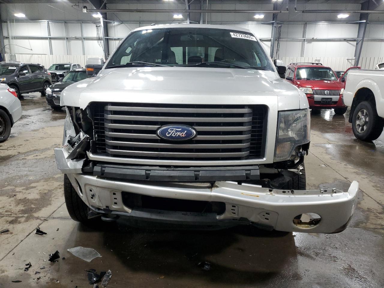 2011 Ford F-150 VIN 1FTFW1ET9BFD13422 Copart auction photo, front end damage thumbnail 5