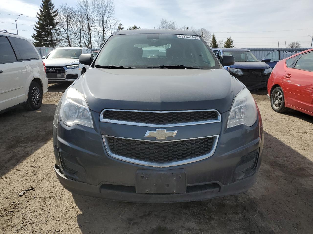 2011 Chevrolet Equinox VIN 2CNALBEC1B6419927 Copart auction photo, side / front end damage thumbnail 5