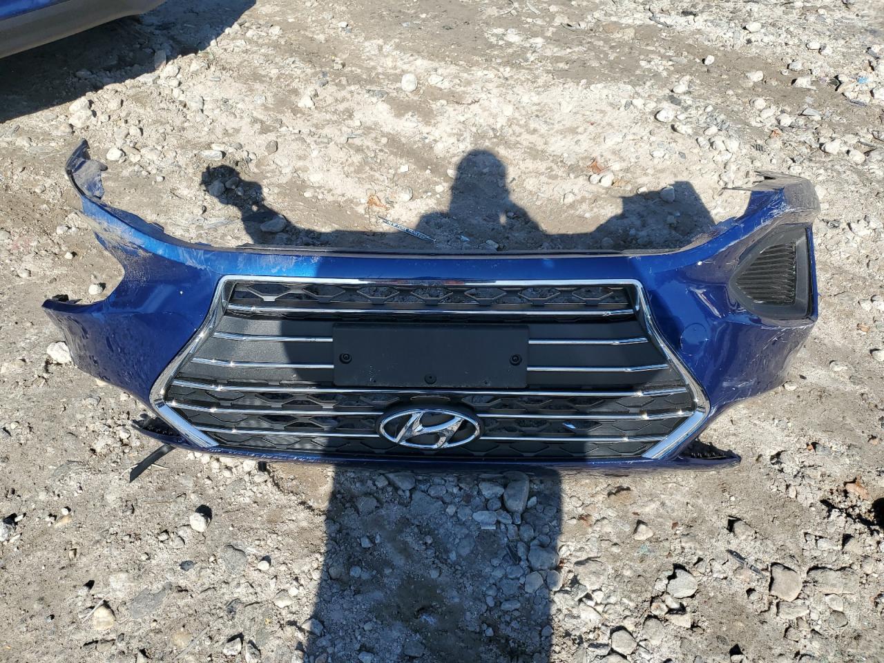 2022 Hyundai Accent VIN 3KPC24A65NE174646 Copart auction photo, front end / side damage thumbnail 12