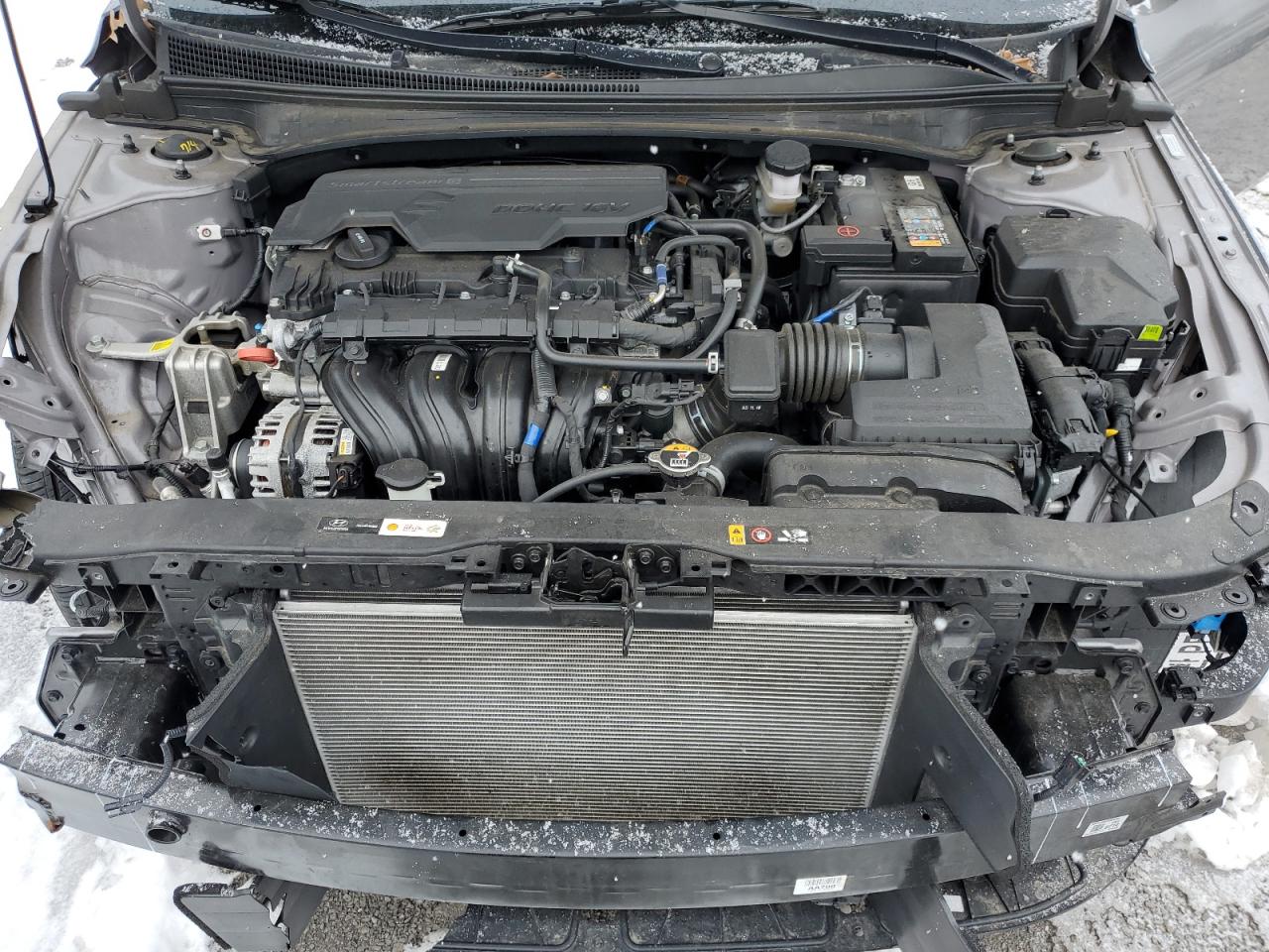 2024 Hyundai Elantra VIN KMHLM4DG1RU669993 Copart auction photo, front end / minor dent/scratches damage thumbnail 11
