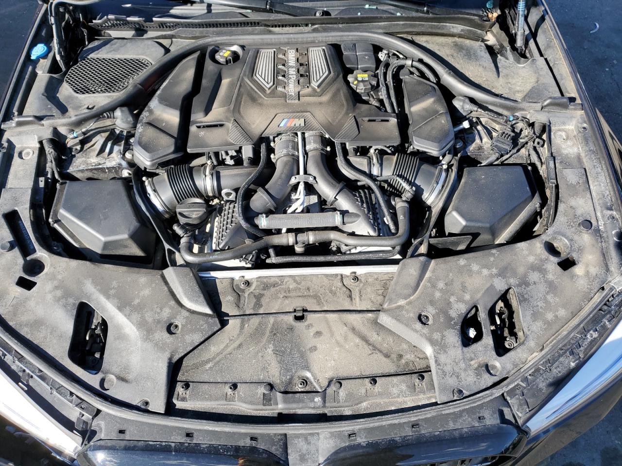 2020 BMW M5 VIN WBSJF0C03LCE45278 Copart auction photo, front end / side damage thumbnail 11