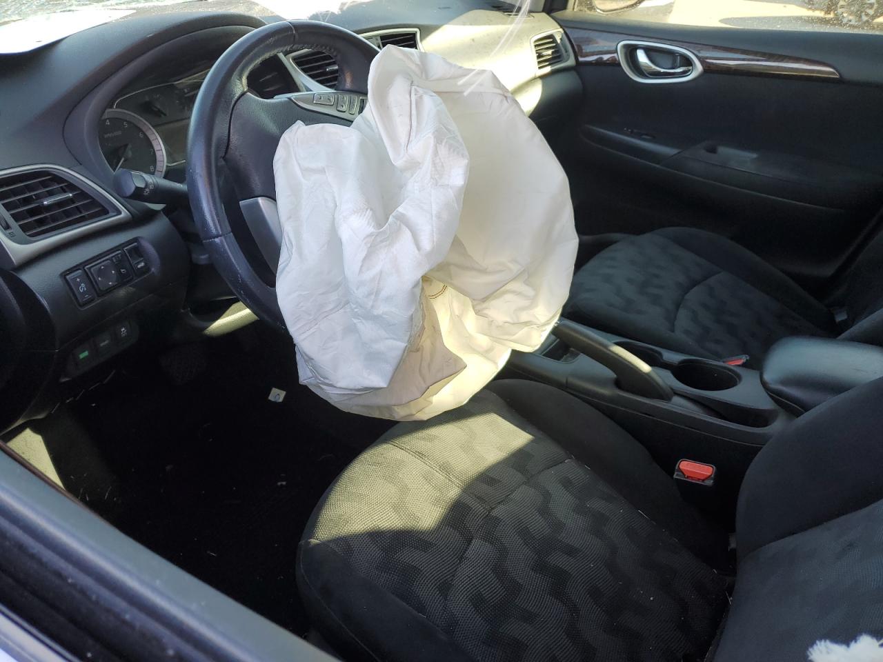 2013 Nissan Sentra VIN 3N1AB7AP9DL614480 Copart auction photo, all over damage thumbnail 8