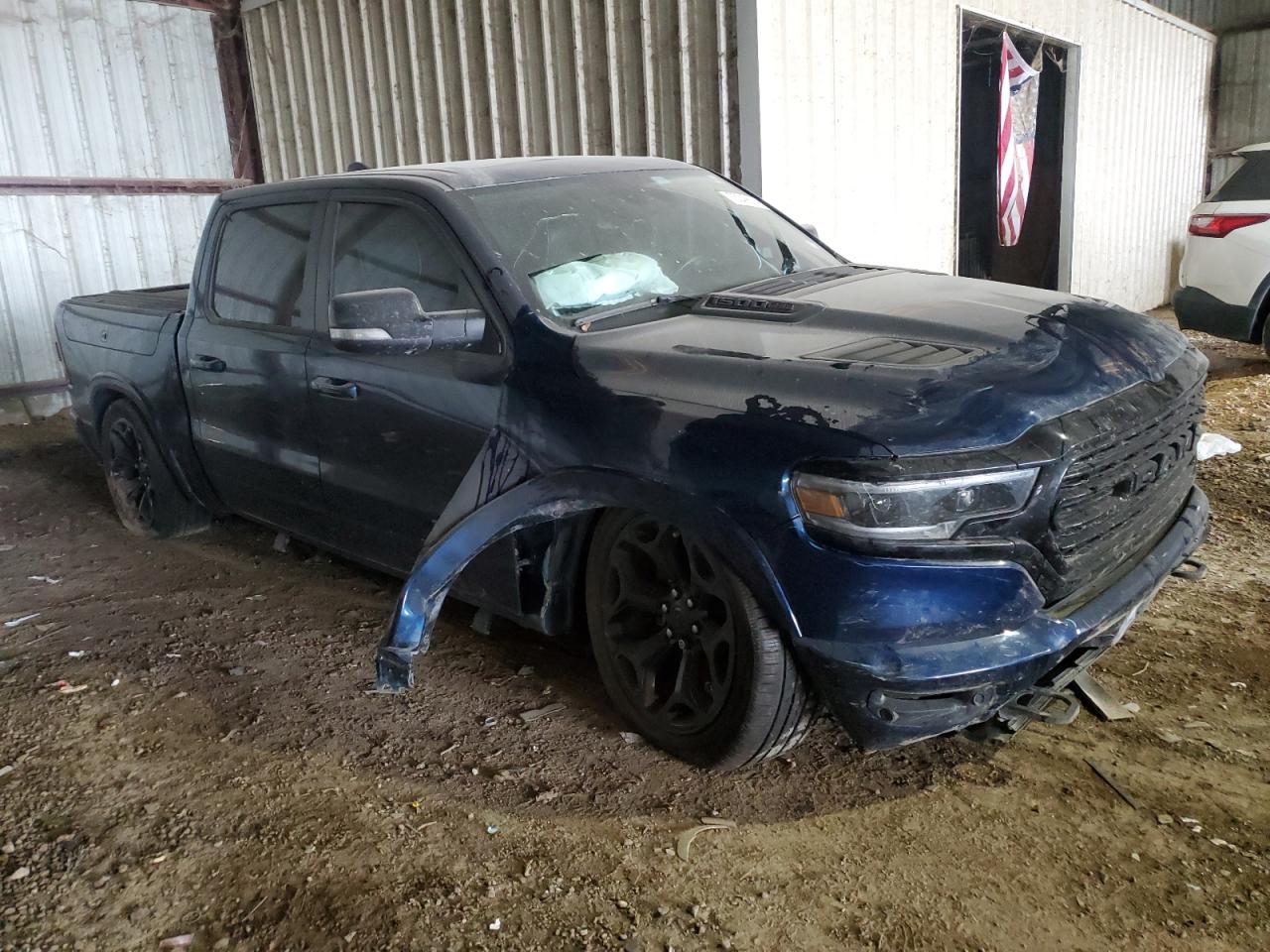2022 RAM 1500 VIN 1C6SRFHM5NN345129 Copart auction photo, all over / mechanical damage thumbnail 4