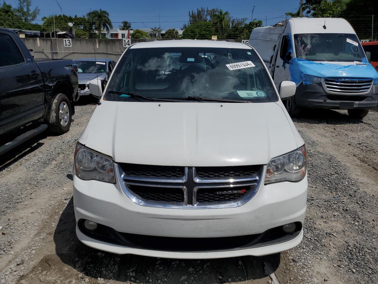 2018 Dodge Caravan VIN 2C4RDGCG2JR324927 Copart auction photo, rear end / mechanical damage thumbnail 5