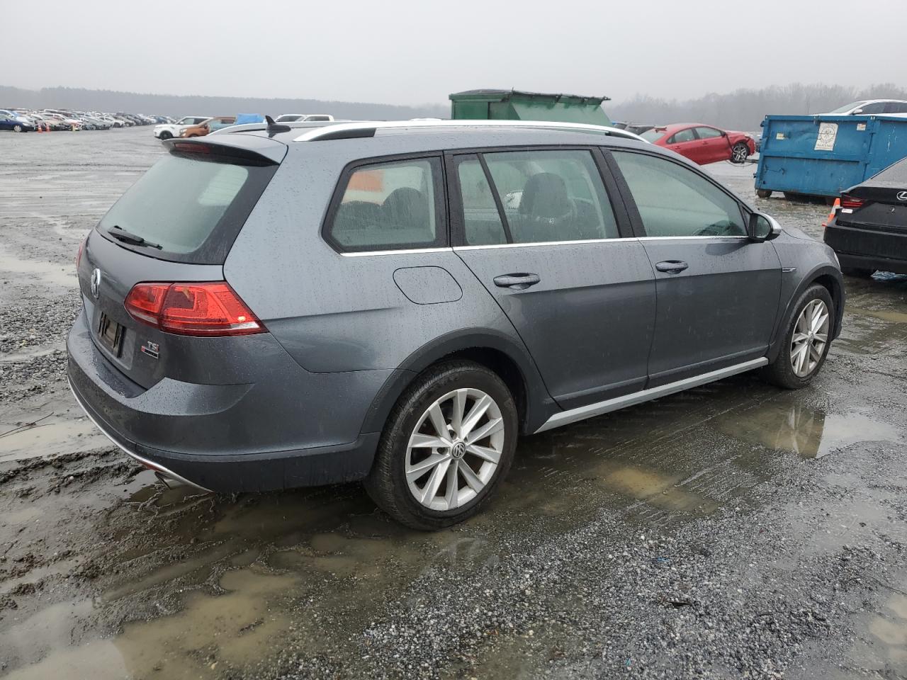 2017 Volkswagen Golf VIN 3VWH17AU8HM520754 Copart auction photo, side / front end damage thumbnail 3