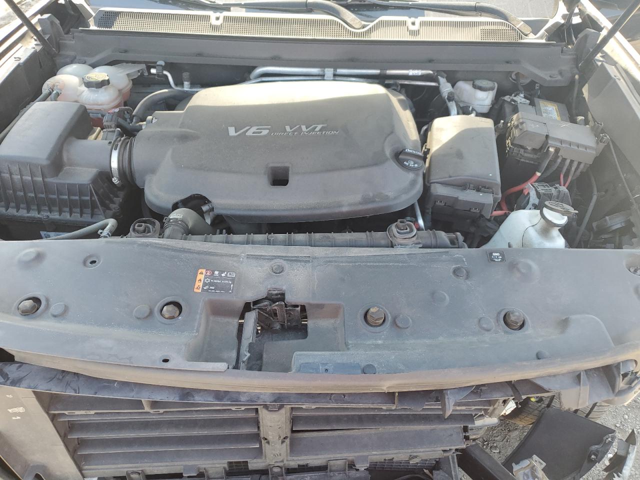 2021 GMC Canyon VIN 1GTG6EEN4M1221938 Copart auction photo, front end damage thumbnail 13