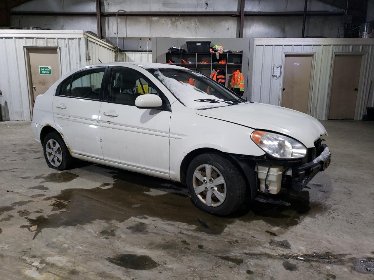 2011 Hyundai Accent VIN KMHCN4AC3BU544837 Copart auction photo, front end damage thumbnail 4