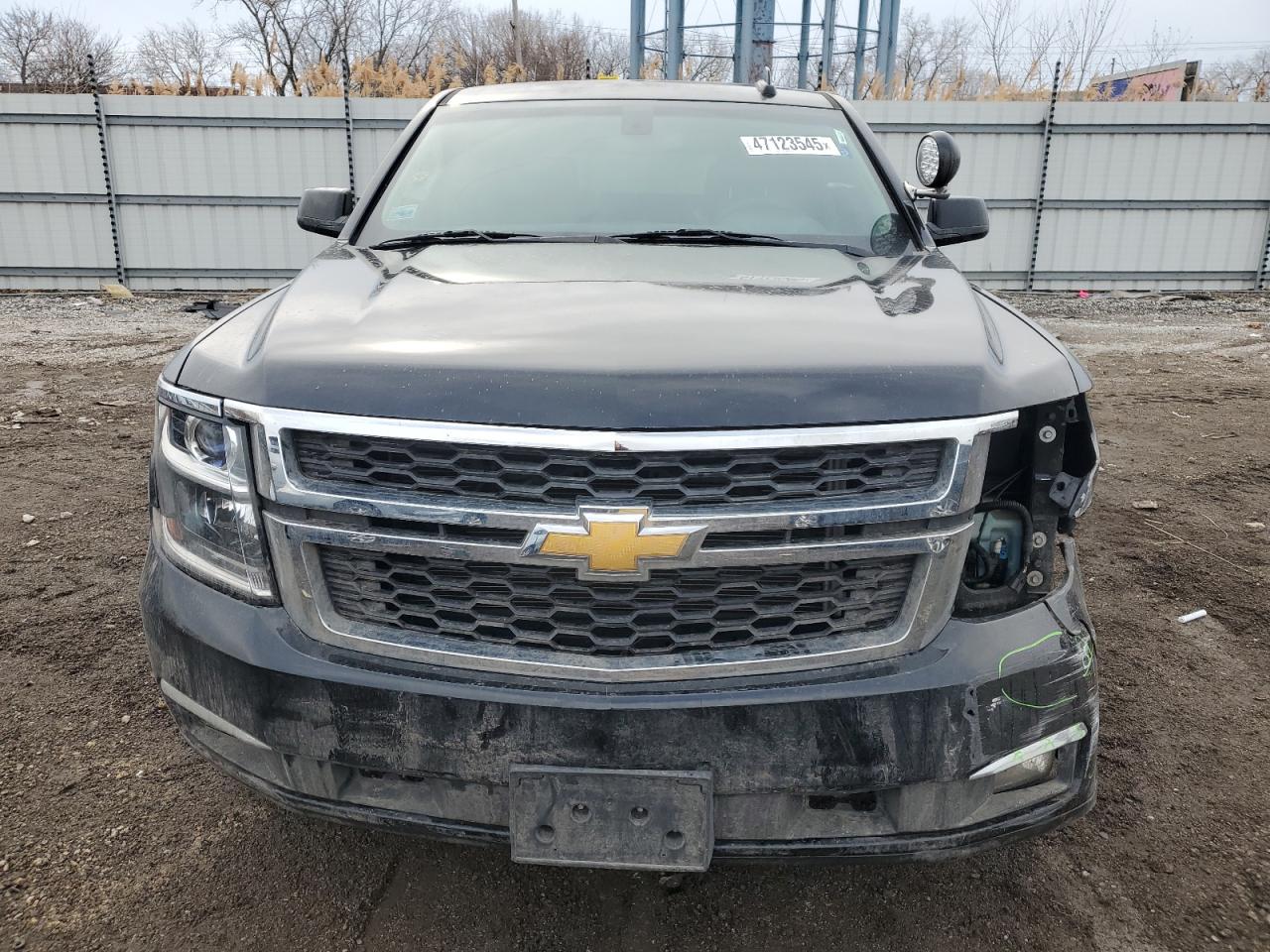 2015 Chevrolet Tahoe VIN 1GNLC2EC8FR654730 Copart auction photo, front end / rear end damage thumbnail 5