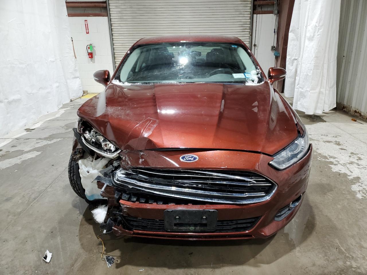 2015 Ford Fusion VIN 3FA6P0T97FR212151 Copart auction photo, front end damage thumbnail 5