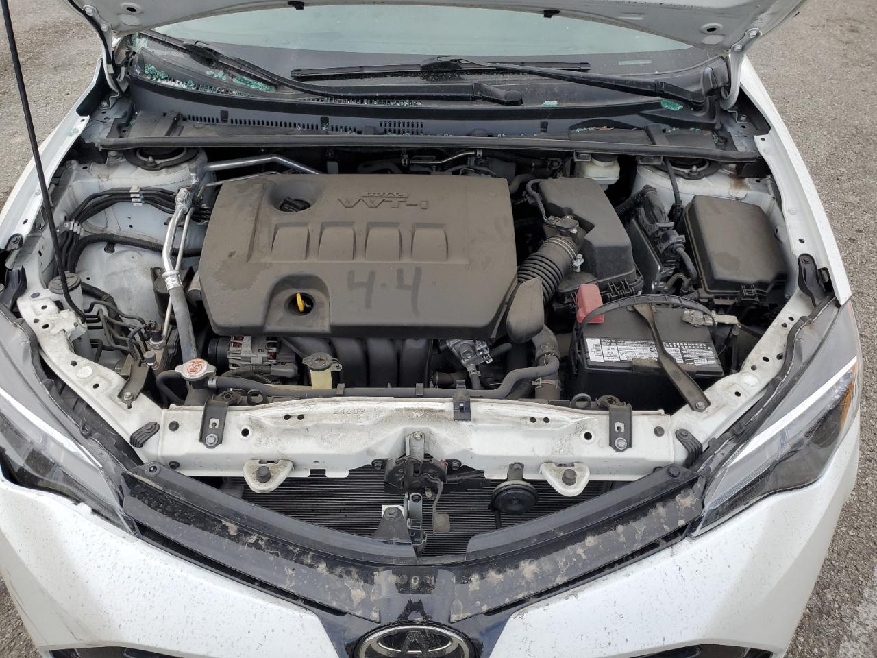 2018 Toyota Corolla VIN 5YFBURHE5JP799976 Copart auction photo, all over damage thumbnail 11