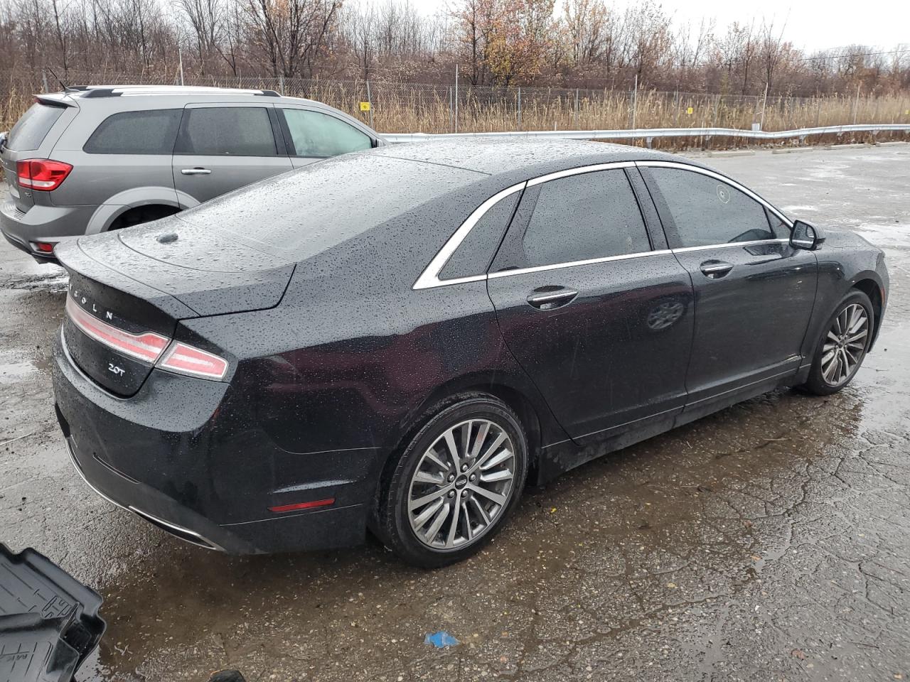 2018 Lincoln MKZ VIN 3LN6L5A98JR628767 Copart auction photo, vandalism damage thumbnail 3