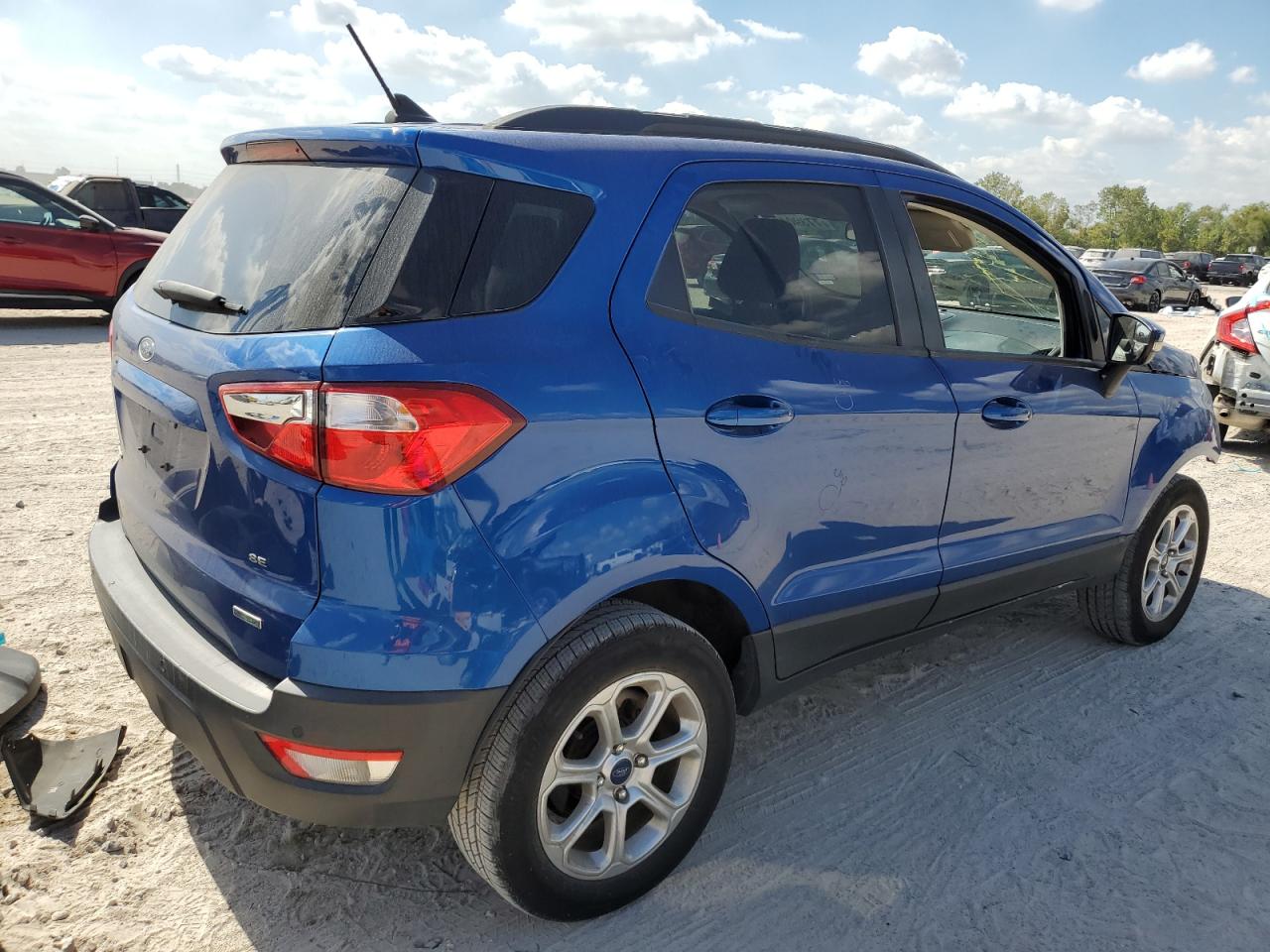 2020 Ford EcoSport VIN MAJ3S2GE5LC361351 Copart auction photo, front end / side damage thumbnail 3
