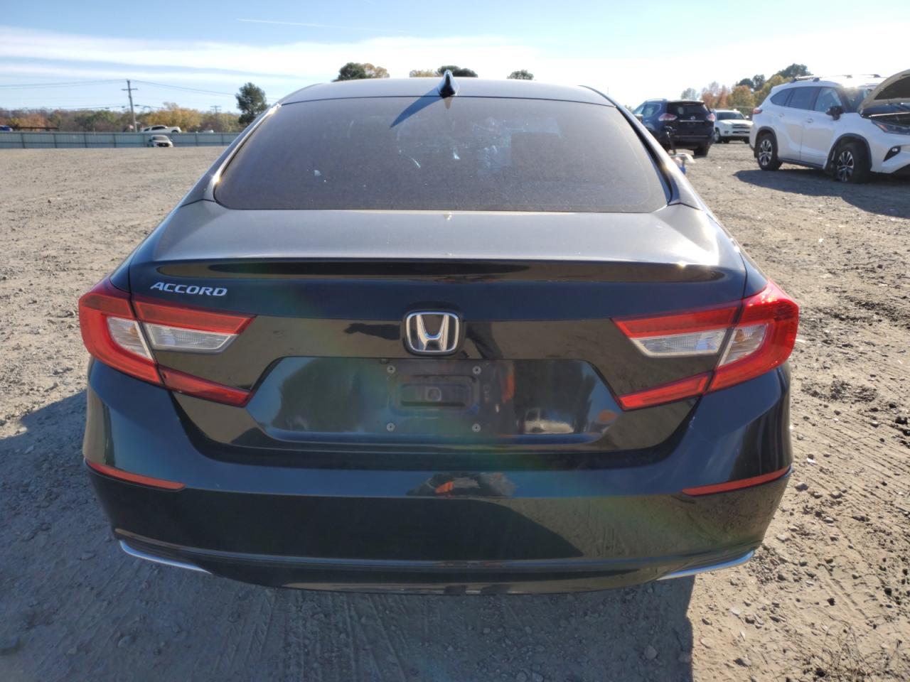2020 Honda Accord VIN 1HGCV1F53LA128403 Copart auction photo, front end / side damage thumbnail 6