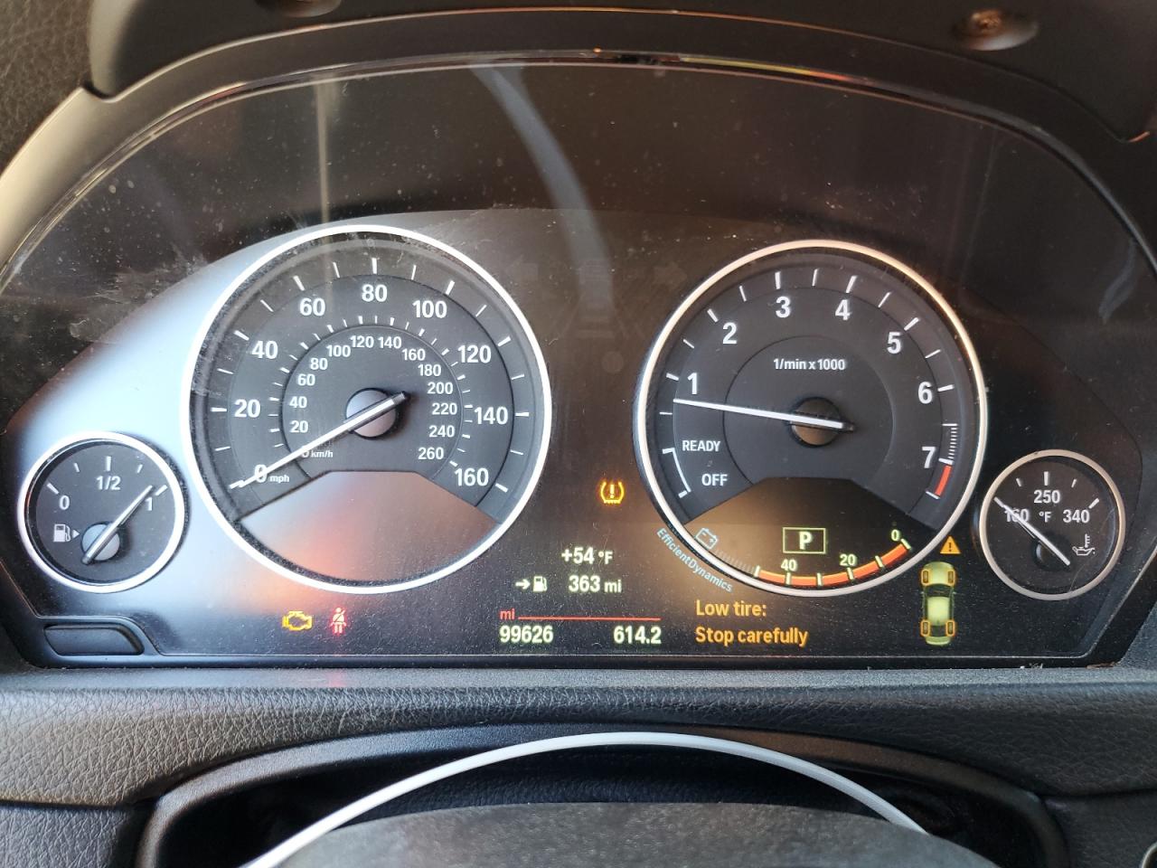 2015 BMW 3er VIN WBA3C1C57FK121300 Copart auction photo, front end damage thumbnail 9