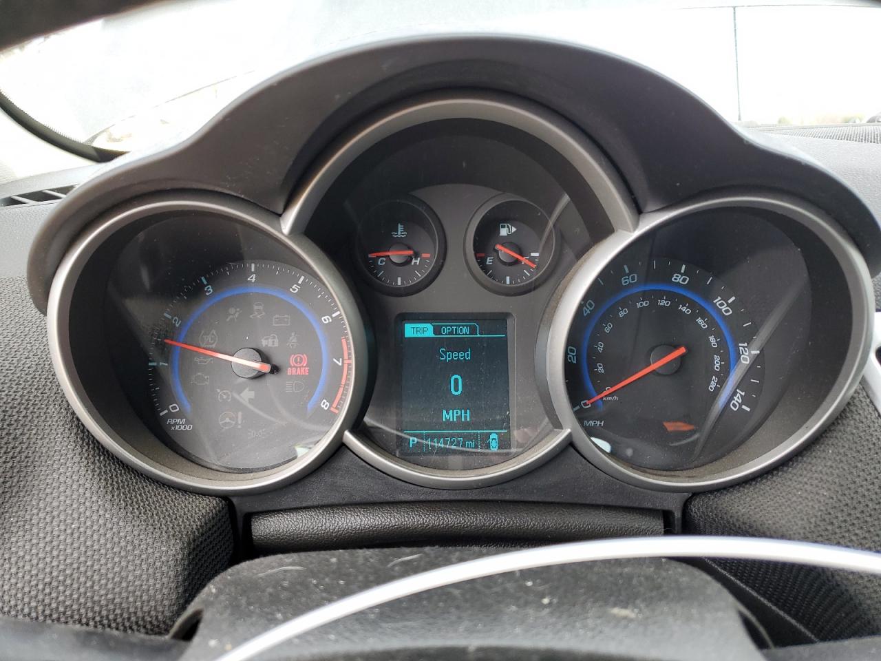 2015 Chevrolet Cruze VIN 1G1PE5SB4F7215644 Copart auction photo, side / rear end damage thumbnail 9