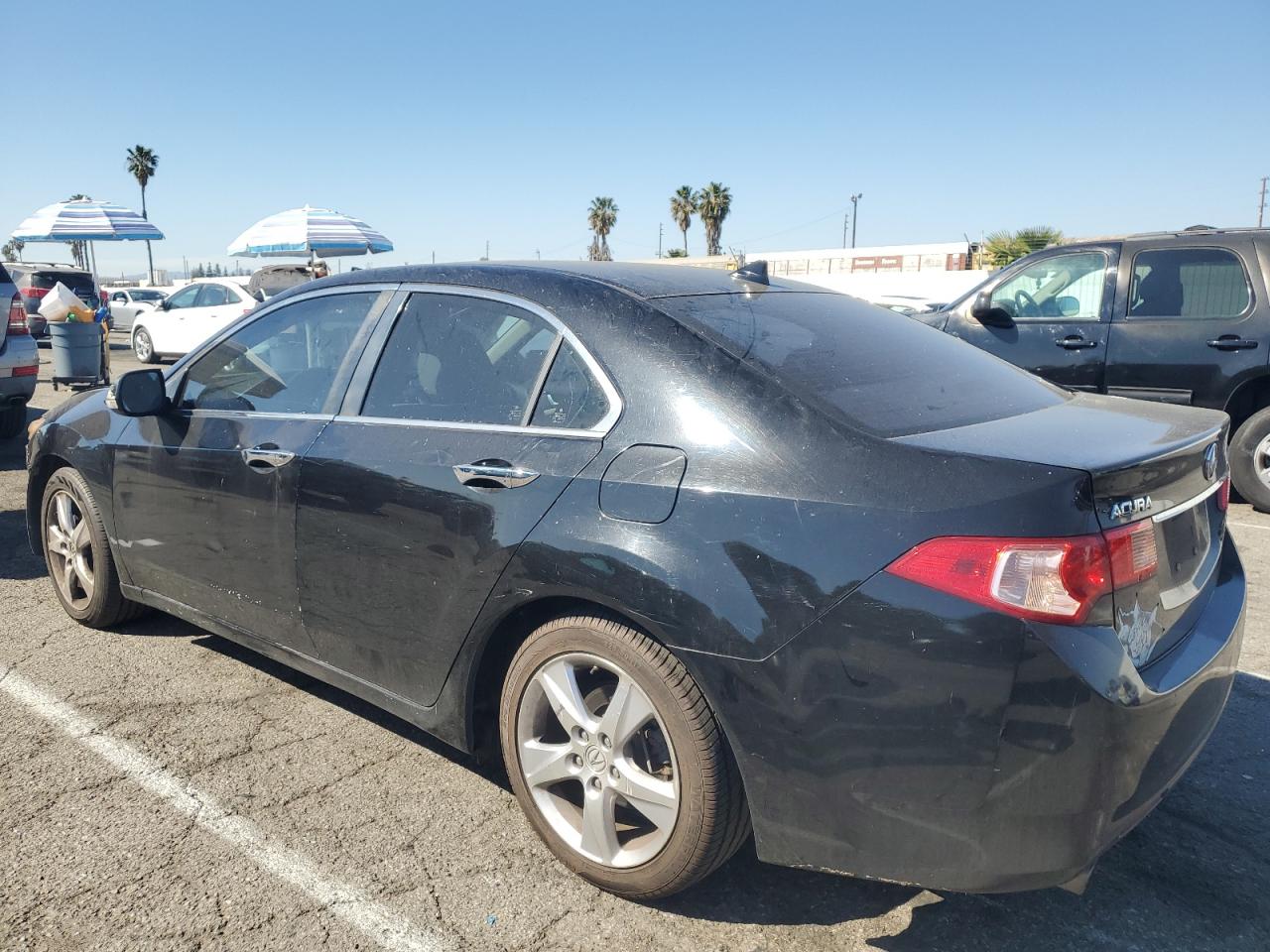 2011 Acura TSX VIN JH4CU2F60BC010424 Copart auction photo, front end damage thumbnail 2