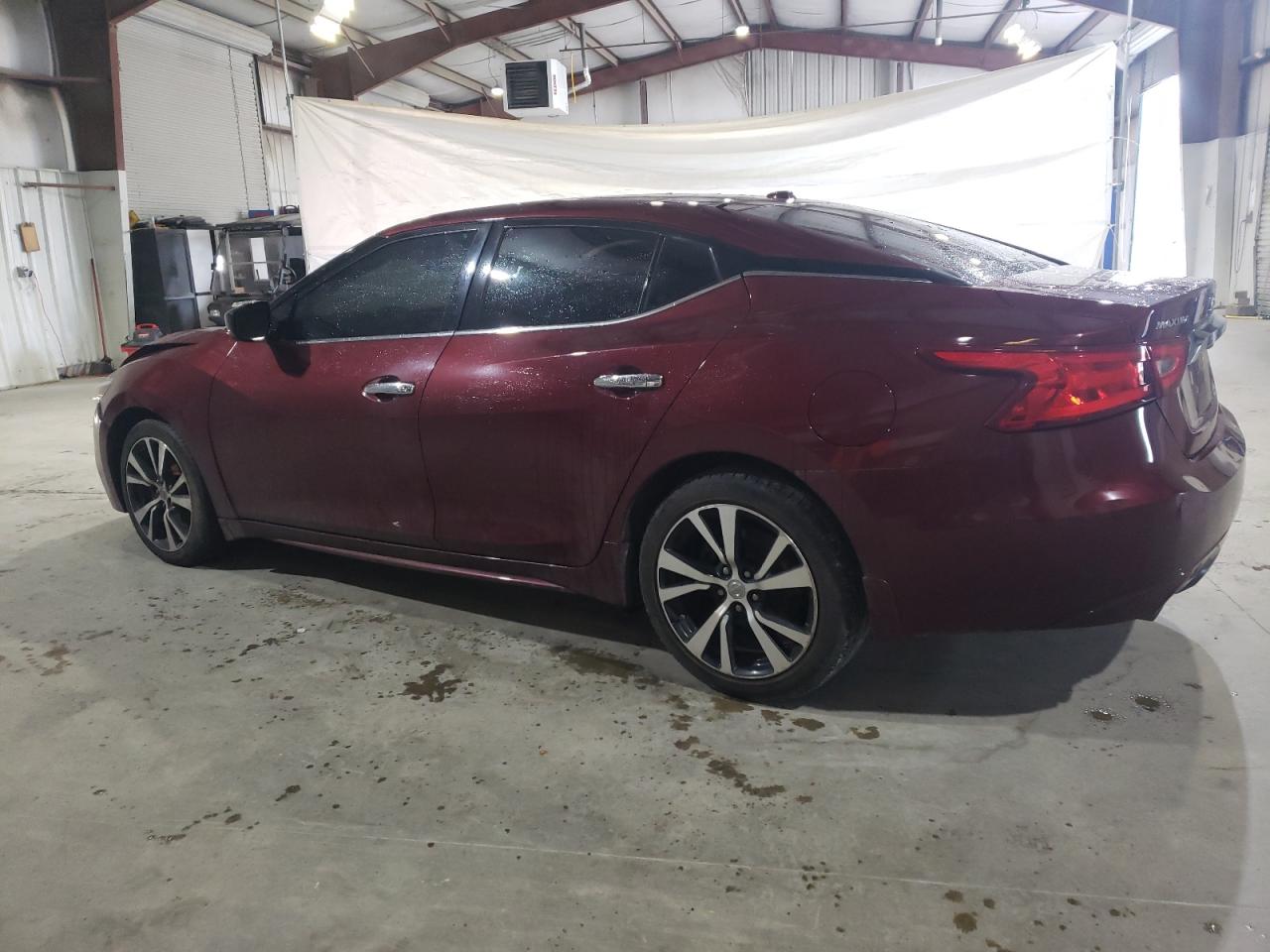 2017 Nissan Maxima VIN 1N4AA6AP7HC447358 Copart auction photo, front end damage thumbnail 2