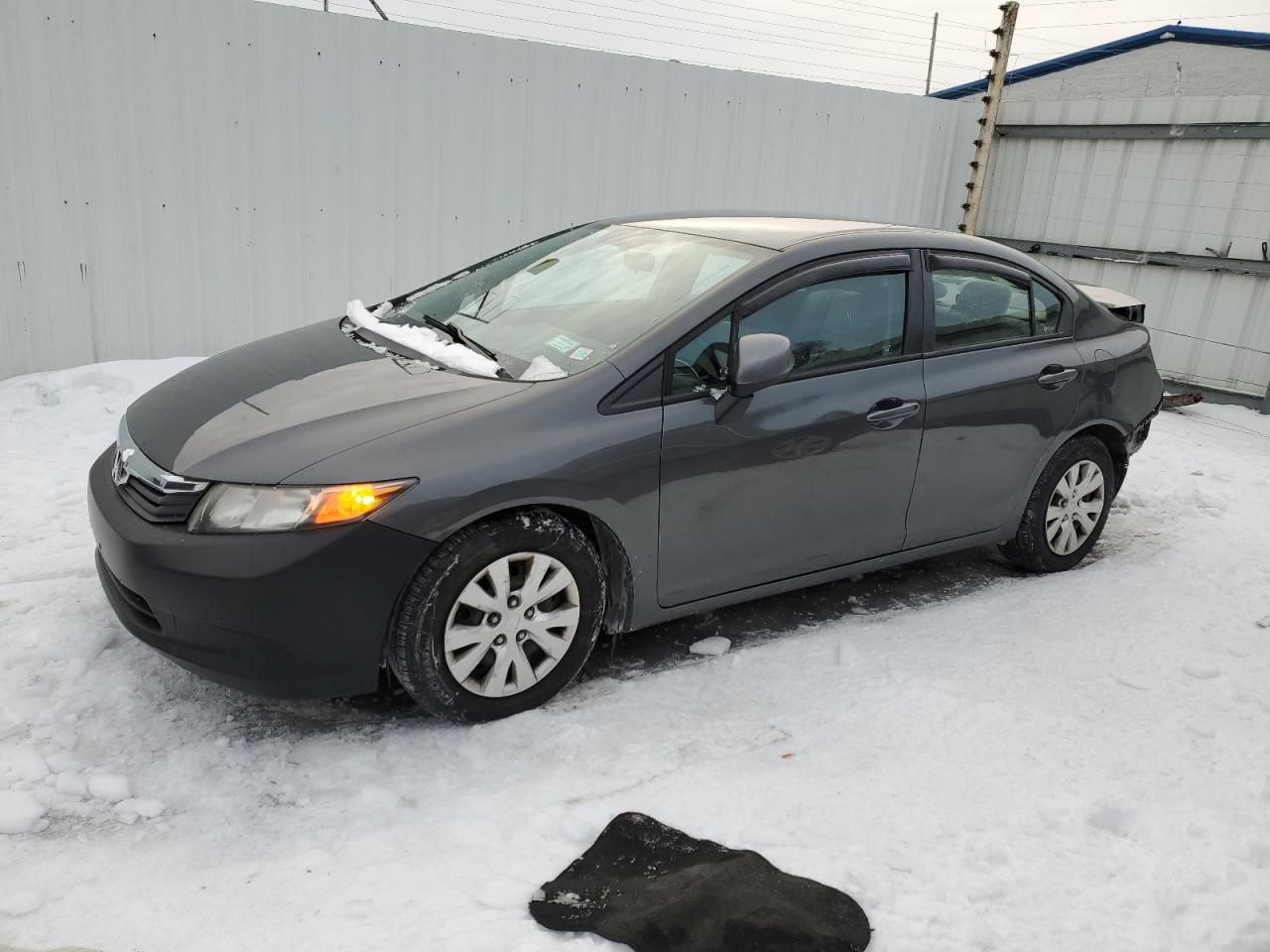 2012 Honda Civic VIN 2HGFB2F55CH596629