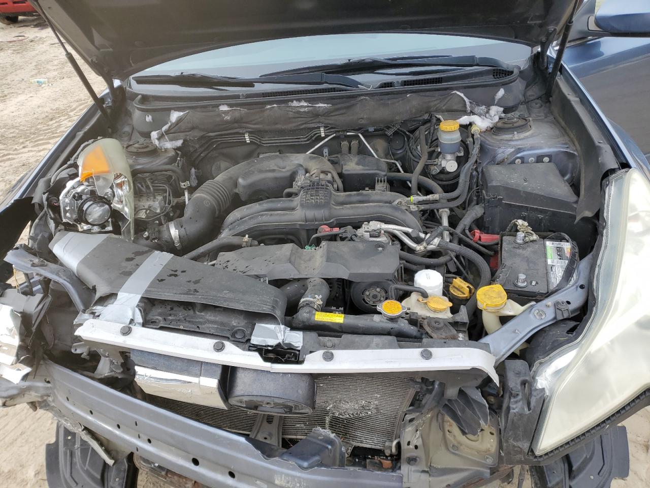 2013 Subaru Outback VIN 4S4BRBJC7D3283760 Copart auction photo, undercarriage / front end damage thumbnail 14