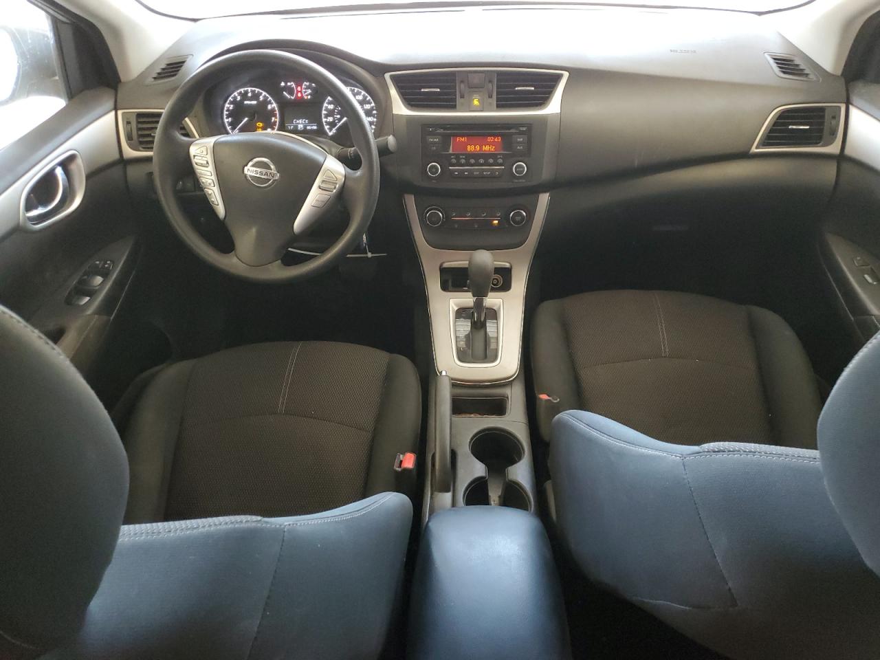 2015 Nissan Sentra VIN 3N1AB7AP9FY246453 Copart auction photo, front end / hail damage thumbnail 8