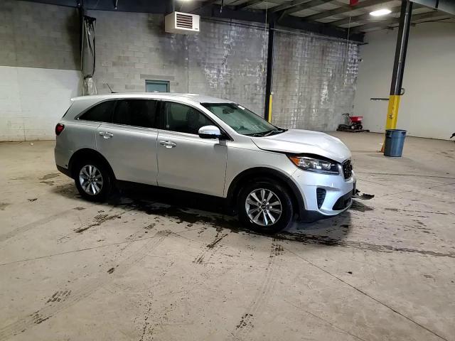 2019 KIA Sorento VIN 5XYPG4A30KG435317 Copart auction photo, front end / side damage thumbnail 14