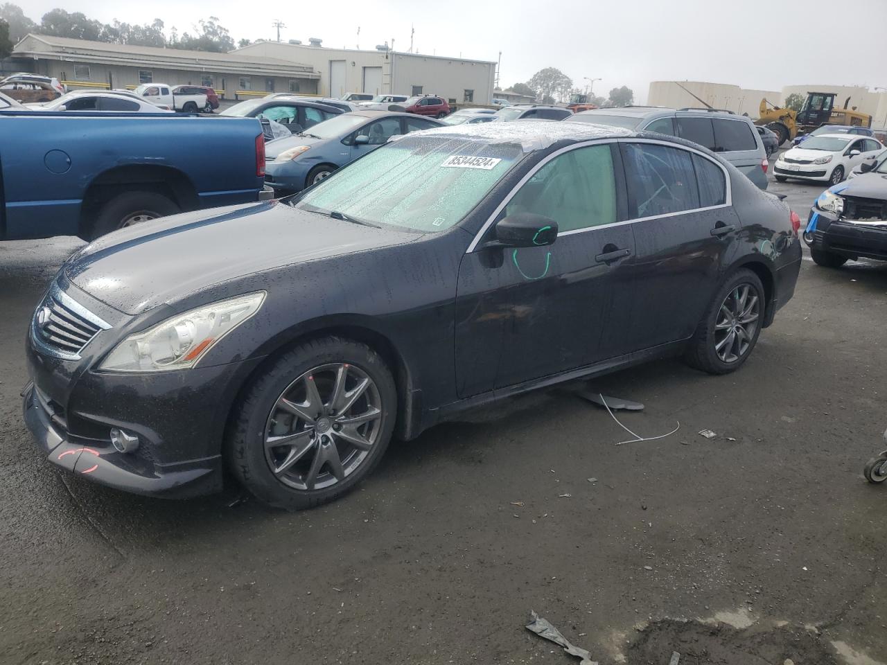 2013 Infiniti G VIN JN1CV6AR0DM352902