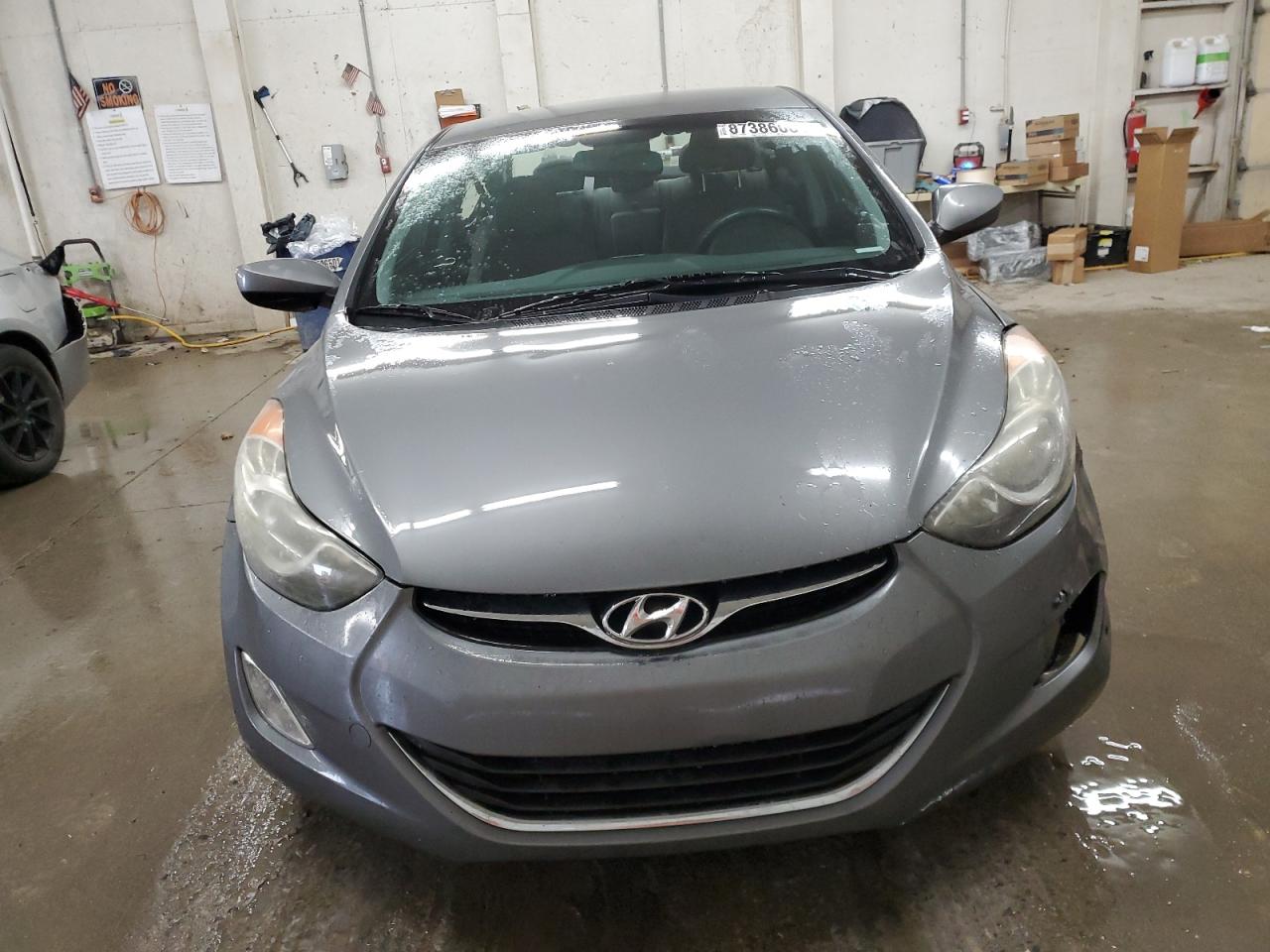 2013 Hyundai Elantra VIN 5NPDH4AE5DH286559 Copart auction photo, side / rear end damage thumbnail 5