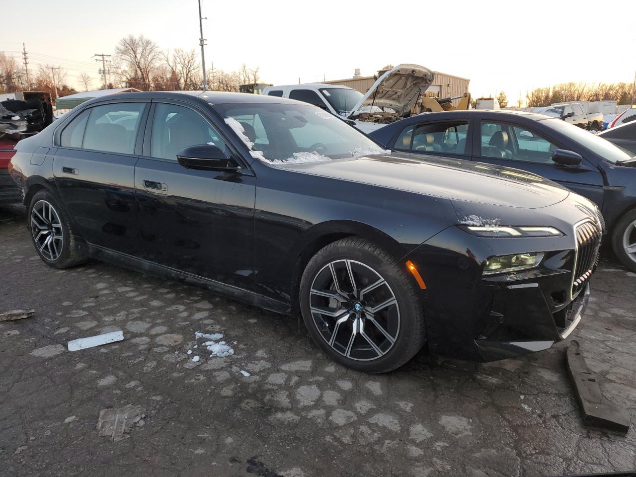 2023 BMW 7er VIN WBA33EJ07PCL55849 Copart auction photo, rear end damage thumbnail 4