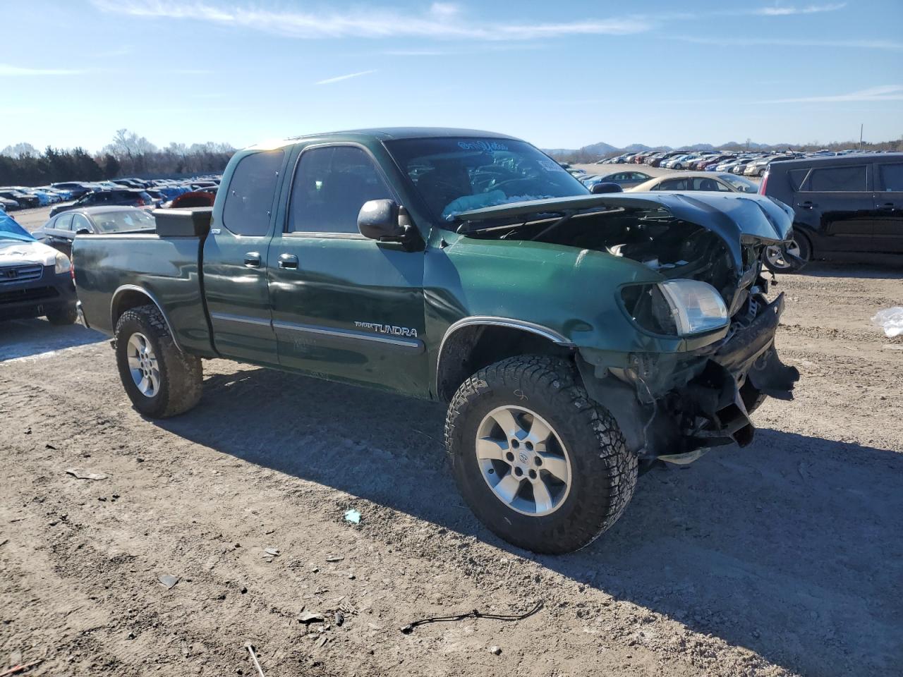2004 Toyota Tundra VIN 5TBRT34134S456265 Copart auction photo, front end damage thumbnail 4