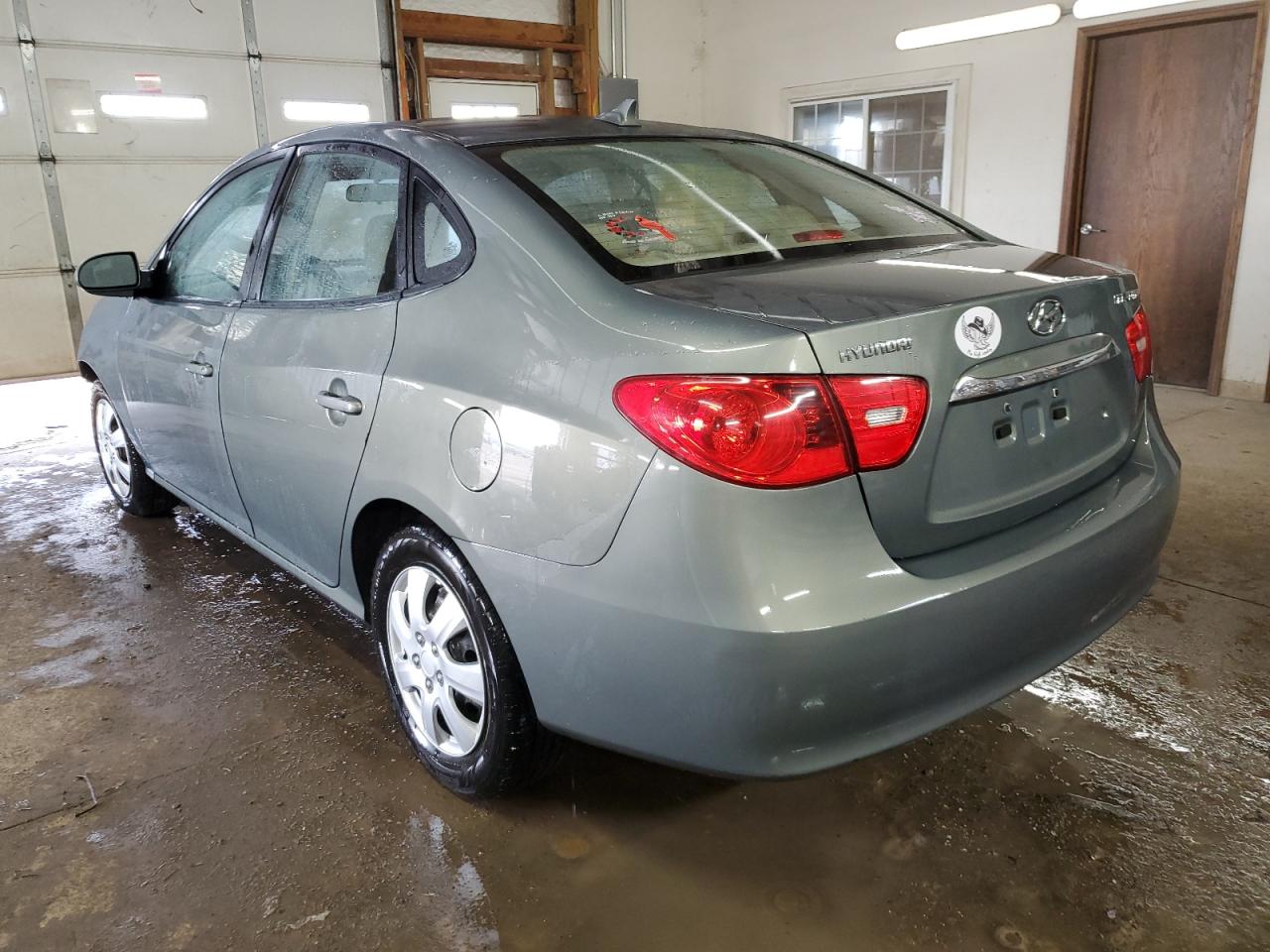 2010 Hyundai Elantra VIN KMHDU4AD5AU075202 Copart auction photo, front end / minor dent/scratches damage thumbnail 2