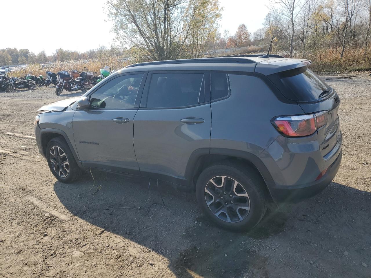 2019 Jeep Compass VIN 3C4NJDAB5KT780920 Copart auction photo, front end damage thumbnail 2