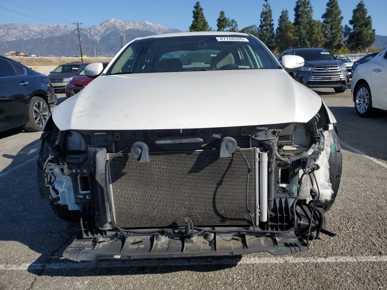 2015 KIA Optima VIN KNAGM4A79F5640013 Copart auction photo, front end damage thumbnail 5