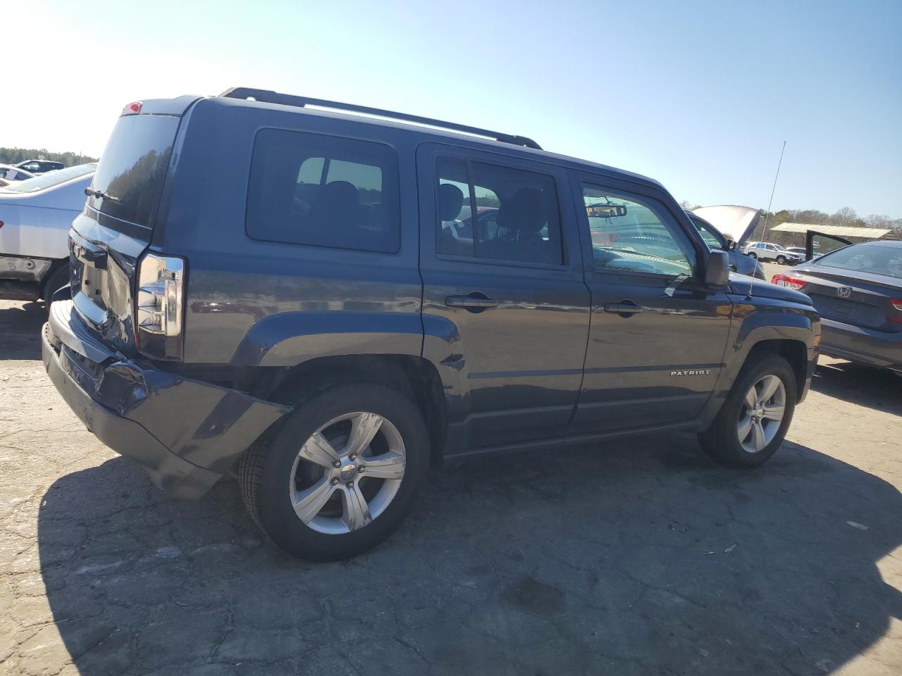 2014 Jeep Liberty (Patriot) VIN 1C4NJPBB0ED753005 Copart auction photo, rear end damage thumbnail 3
