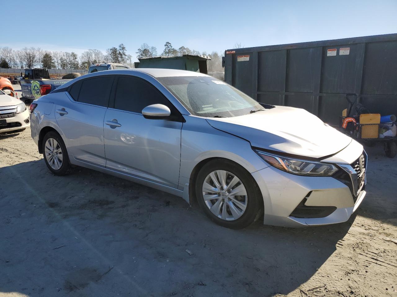 2020 Nissan Sentra VIN 3N1AB8BV5LY244794 Copart auction photo, front end damage thumbnail 4