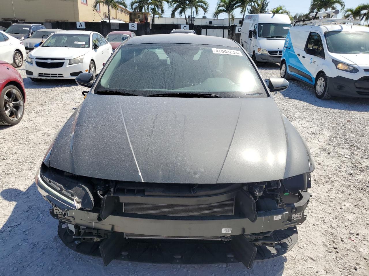 2024 Hyundai Elantra VIN KMHLL4DGXRU676265 Copart auction photo, rear end / front end damage thumbnail 5