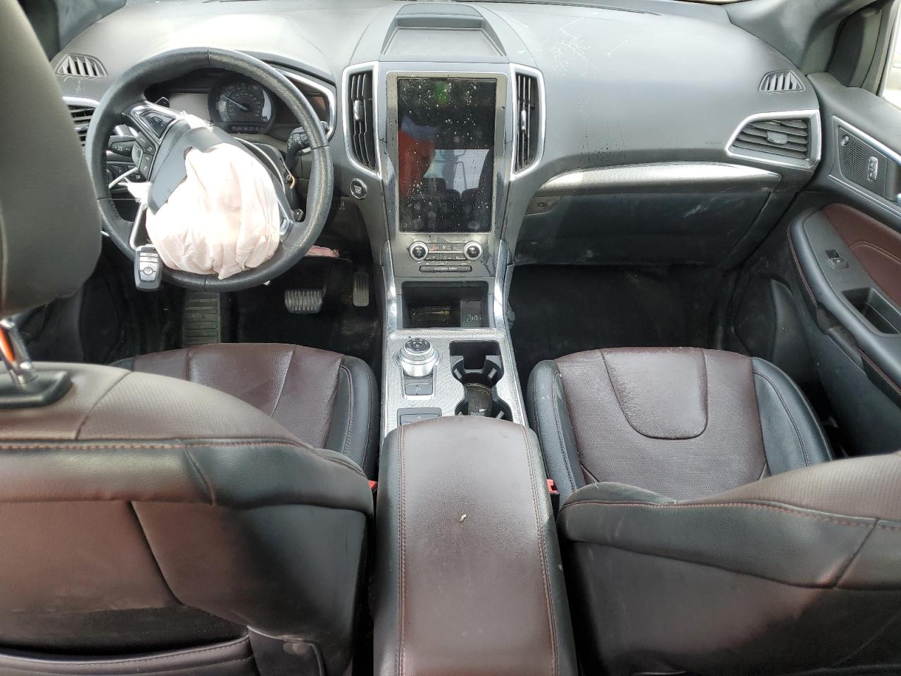 2021 Ford Edge VIN 2FMPK4K94MBA55207 Copart auction photo, front end damage thumbnail 8