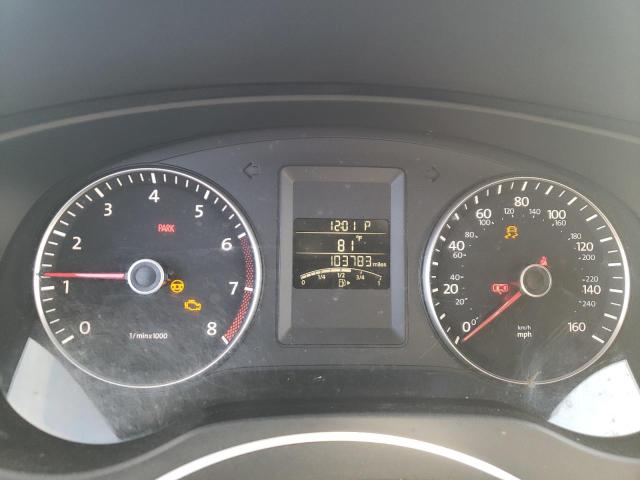 2014 Volkswagen Jetta VIN 3VWD17AJ3EM265866 Copart auction photo, rear end damage thumbnail 9