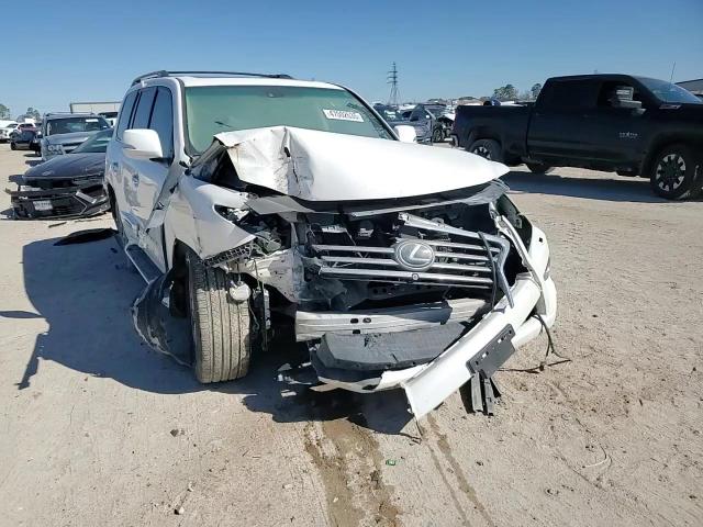 2015 Lexus LX VIN JTJHY7AX8F4180648 Copart auction photo, front end damage thumbnail 11