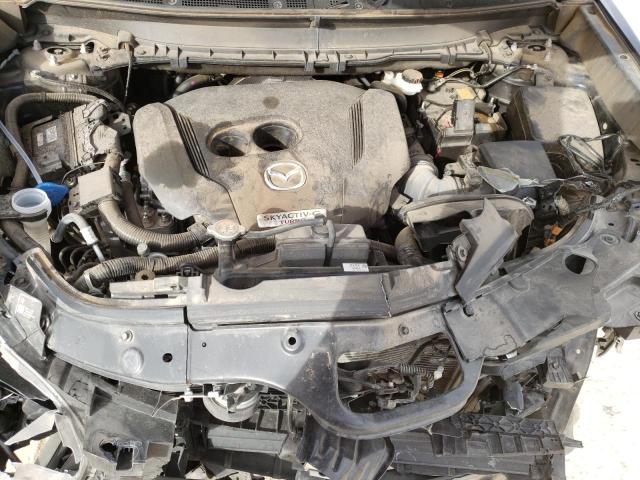 2021 Mazda CX-9 VIN JM3TCBCY7M0531047 Copart auction photo, front end / frame damage damage thumbnail 12