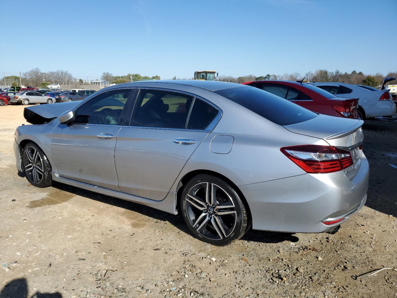 2017 Honda Accord VIN 1HGCR2F14HA249505 Copart auction photo, front end damage thumbnail 2