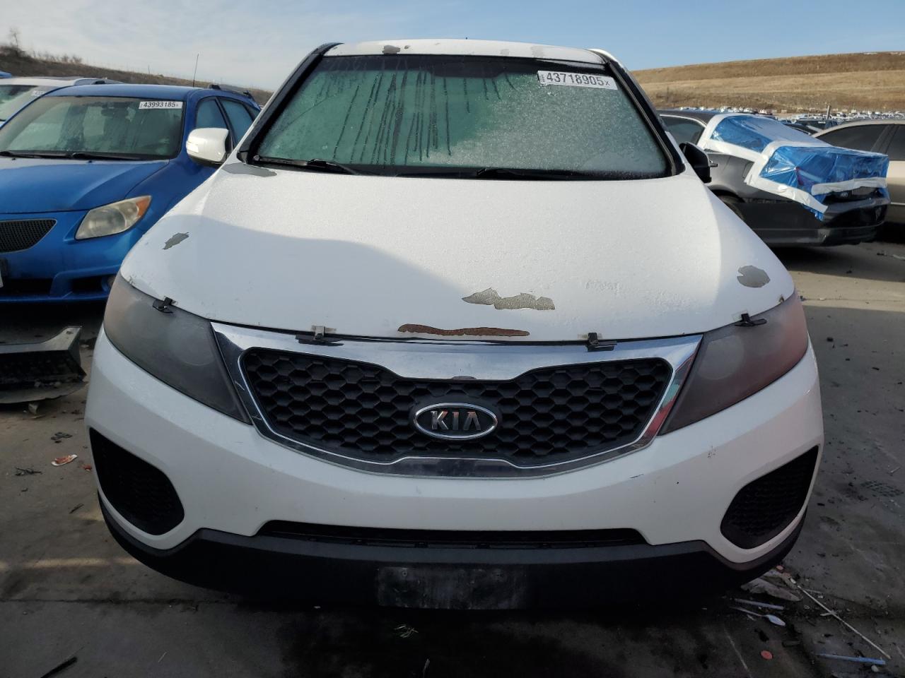 2013 KIA Sorento VIN 5XYKTCA66DG423668 Copart auction photo, side damage thumbnail 5